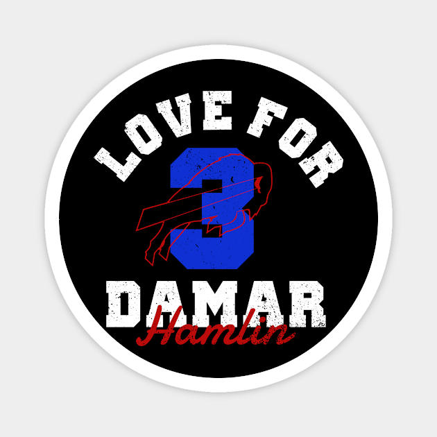 love for 3 hamlin Magnet by Suarezmess